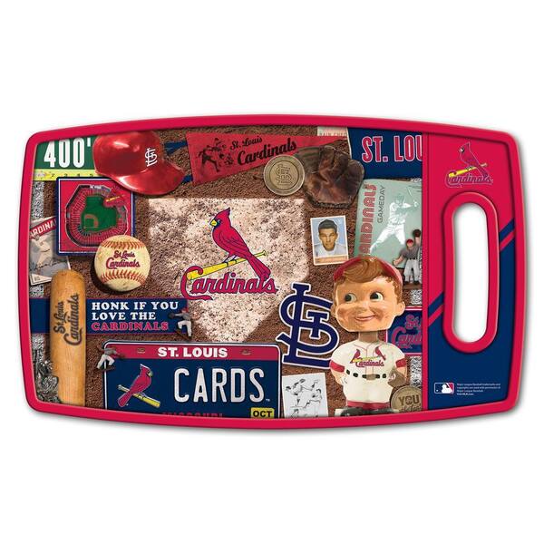 MLB St. Louis Cardinals Retro Series Polypropyene Cutting Board