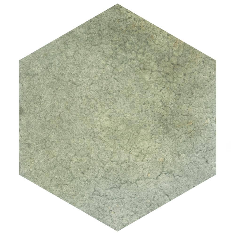 Heritage Hex Jungle 7 in. x 8 in. Porcelain Floor and Wall Take Home Tile Sample price history on PriceWatchPro