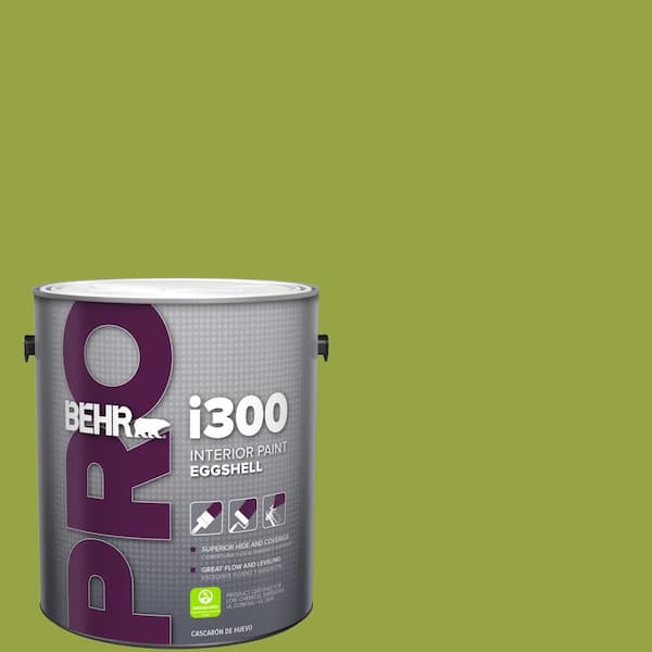 BEHR PRO 1 gal. #P360-6 Fresh Apple Eggshell Interior Paint