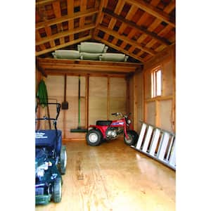 Spacemaster 8 ft. x 12 ft. Western Red Cedar Storage Shed
