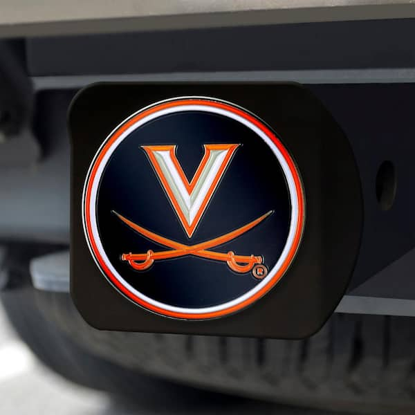 FANMATS NCAA University of Virginia Color Emblem on Black Hitch