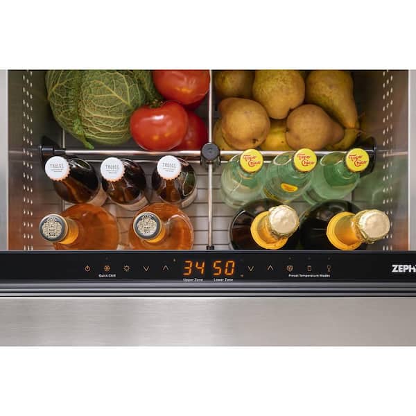 Zephyr Presrv 24 in. 5.1 cu. Ft. Dual Zone Outdoor Zephyr Presrv 24 in. 5.1 cu. Ft. Dual Zone Outdoor