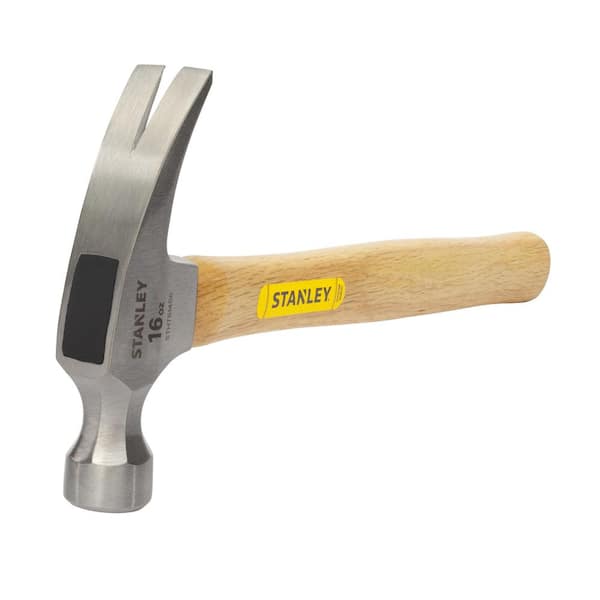 New Stanley Hand Tools 51-716 16 Oz Smooth Face Rip Claw Nail Hammer Wood Handle 