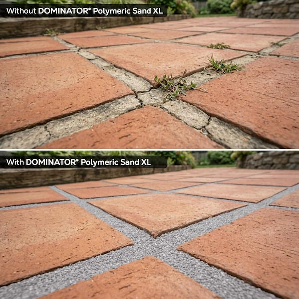 DOMINATOR 40 lbs. XL Polymeric Sand Titanium Gray for Paver Joints