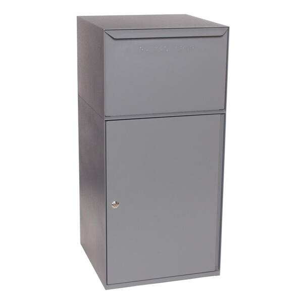 dVault Collection Vault with Front Access and Tote in Gray