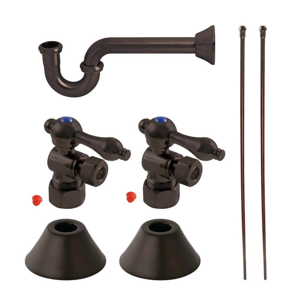 Trimscape Traditional 1-1/4 in. Brass Plumbing Sink Trim Kit with P-Trap in Oil Rubbed Bronze price history on PriceWatchPro