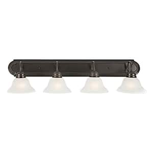 Millbridge 4-Light Oil-Rubbed Bronze Vanity Light