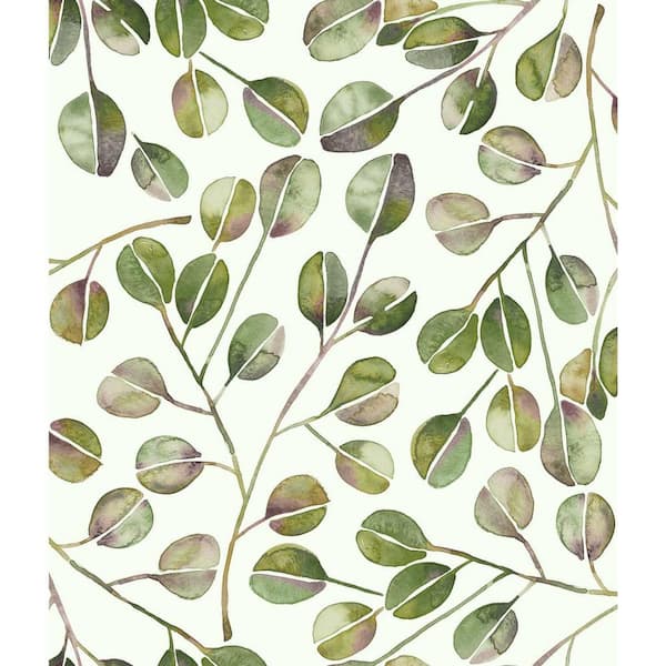 Cat Coquillette Eucalyptus Peel and Stick Wallpaper (Covers 28.18 sq. ft.)