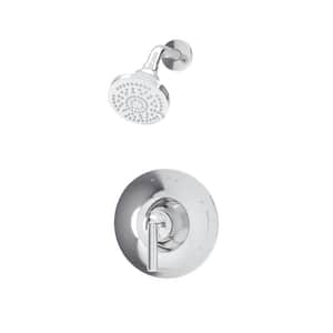 Birch HydroMersion Single Handle Shower Trim Kit with Escutcheon in Polished Chrome 1.5 GPM (Valve Not Included)