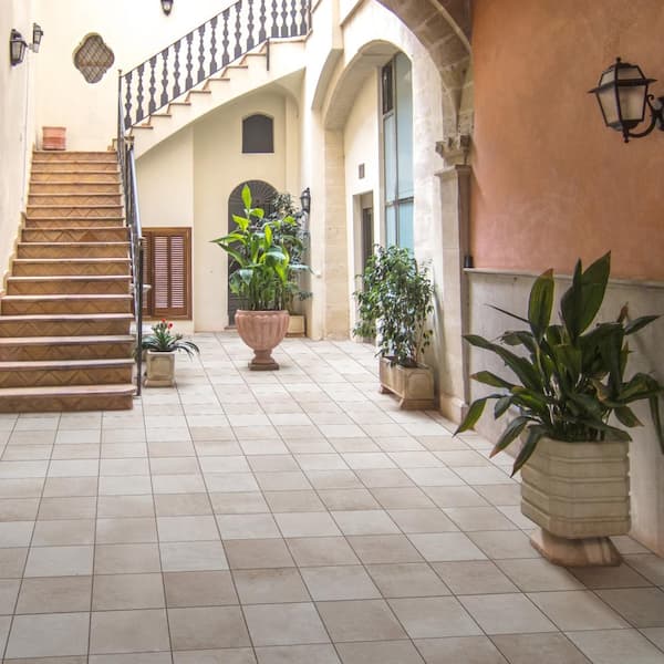 Nusa Taupe 9-3/4 in. x 9-3/4 in. Porcelain Floor and Wall Tile (10.88 sq. ft./Case)