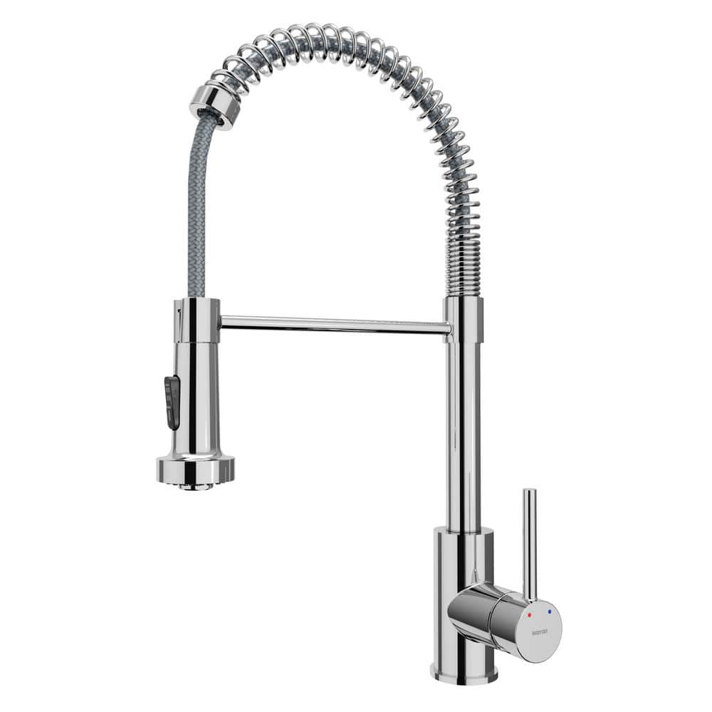 Karran Kadira Single Handle Pull-Down Sprayer Kitchen Faucet in