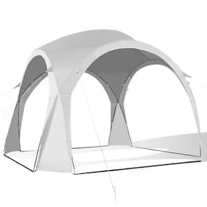 11 ft. x 11 ft. Outdoor Patio Sun Shade Shelter Pop-Up Canopy Portable Waterproof UPF 50 Plus Beach Tent