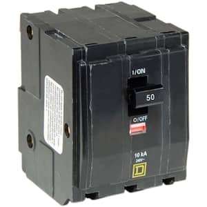 Standard Trip - Square D - 3 Pole Breakers - Circuit Breakers - The Home  Depot