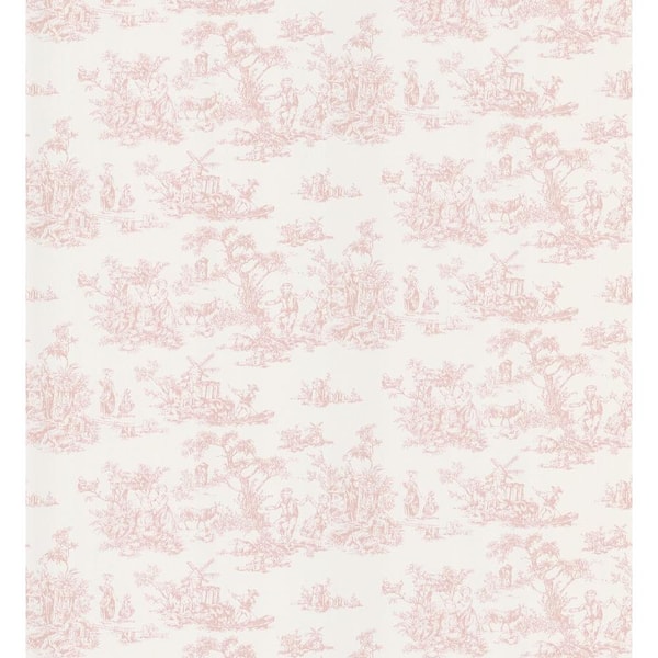 Brewster Toile Wallpaper