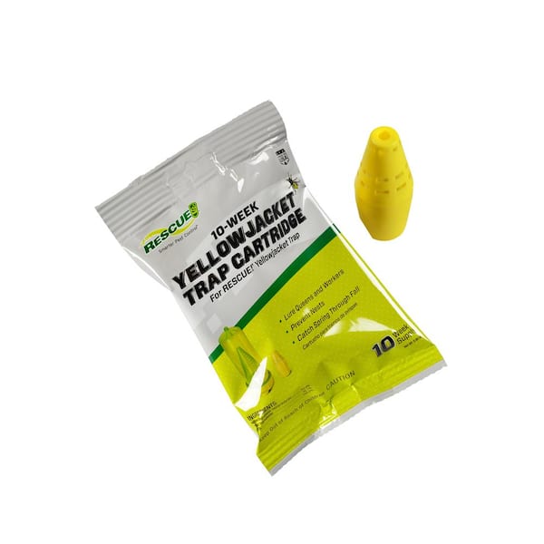 RESCUE Yellow Jacket Trap Attractant Cartridge YJTC-DB9 - The Home Depot