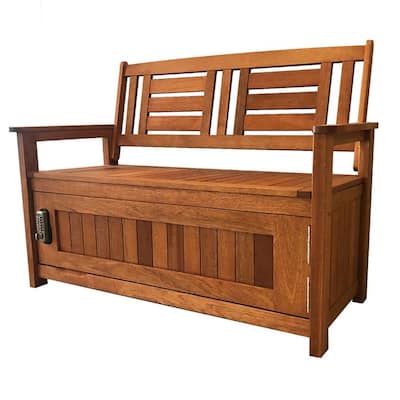 Teak Outdoor Benches Patio Chairs, Wooden Garden Bench With Storage Uk