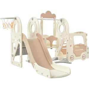Tatayosi Foldable Playpen, Baby Safety Play Yard with 14-Panel and 1-Play  Mat, Beige P-DJ-107500 - The Home Depot