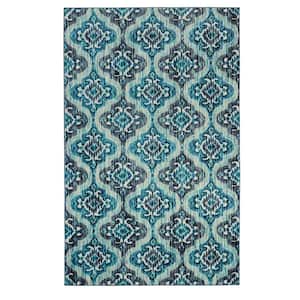 Rialto Water 5 ft. x 8 ft. Area Rug
