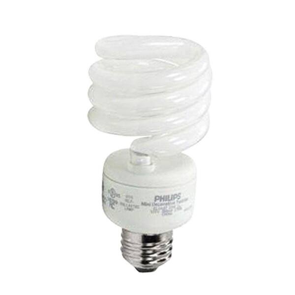 Philips Energy Saver 23-Watt (100-Watt) Comapct Fluorescent Soft White Light Bulb (4-Pack) (E)*