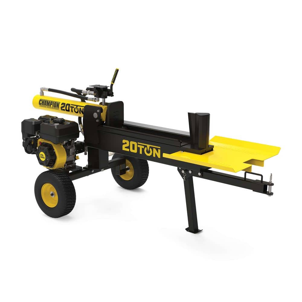 20 Ton 212cc Full Beam Horizontal Operation and Auto Return Gas Wood Log Splitter with Oil Funnel and Engine Oil price history on PriceWatchPro