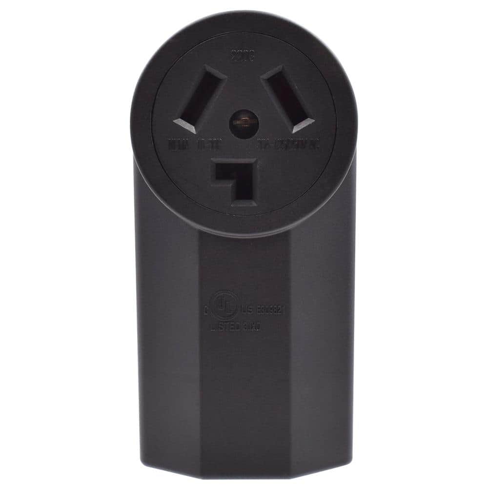 ELEGRP 30 Amp125V, NEMA 10-30R Surface Mount Power Outlet, Single
