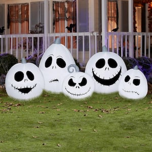 90 in. Jack Skellington Pumpkin Faces