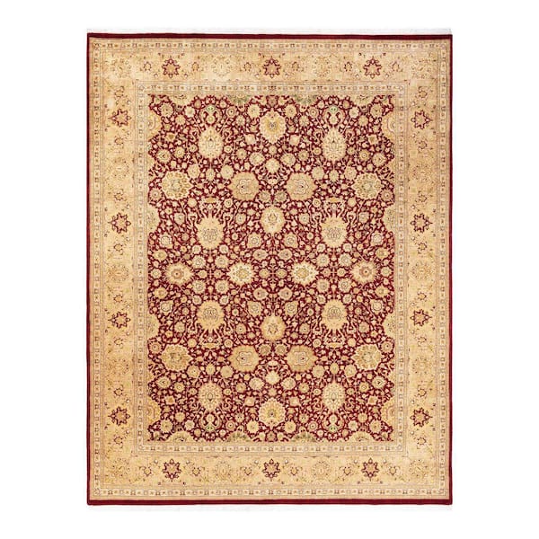 Solo Rugs Mogul One-of-a-Kind Traditional Red 8 ft. x 10 ft. 4 in. Oriental Area Rug