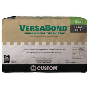 VersaBond 50 lb. Gray Professional Polymer-Modified Thinset Mortar