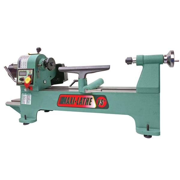 General International 12 in. x 17 in. Variable Speed Maxi-Lathe VS+