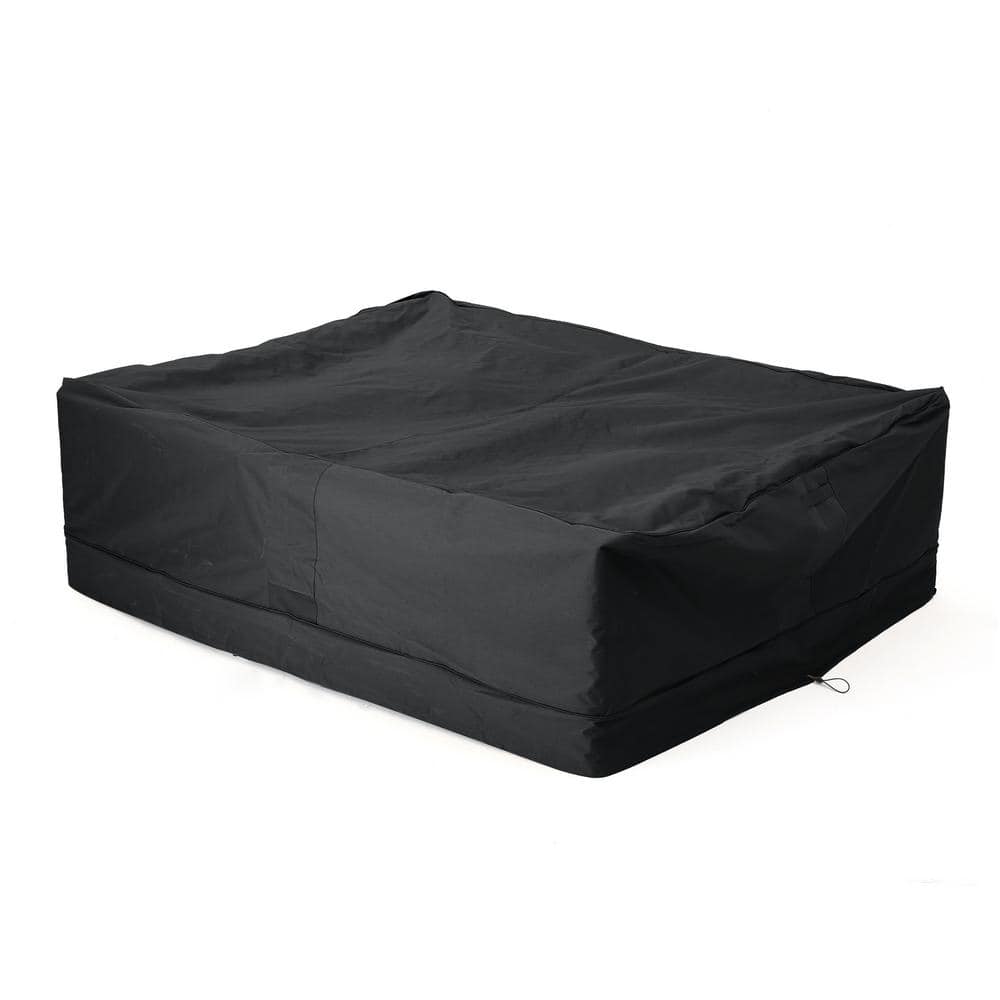 Shield Gray Fabric Outdoor Patio Chat Set Cover price history on PriceWatchPro