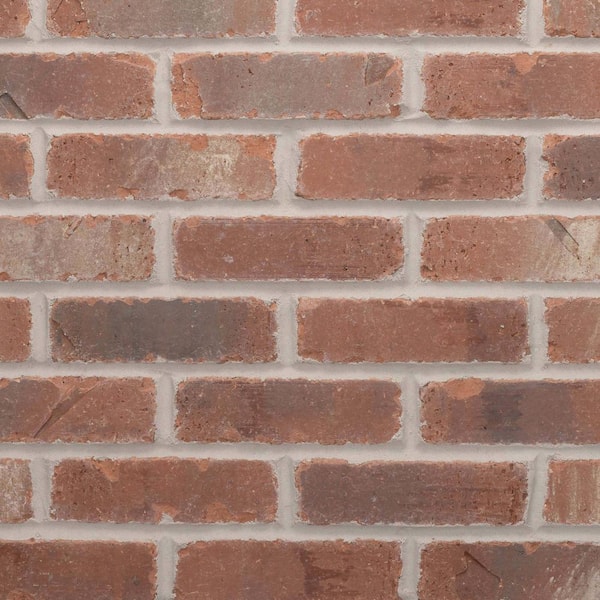 Old Mill Brick 7.625 in. x 2.25 in. x 0.5 in. Midtown Thin Brick