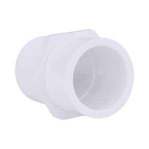 1 in. x 3/4 in. PVC Schedule 40 MPT x S Male Reducer Adapter