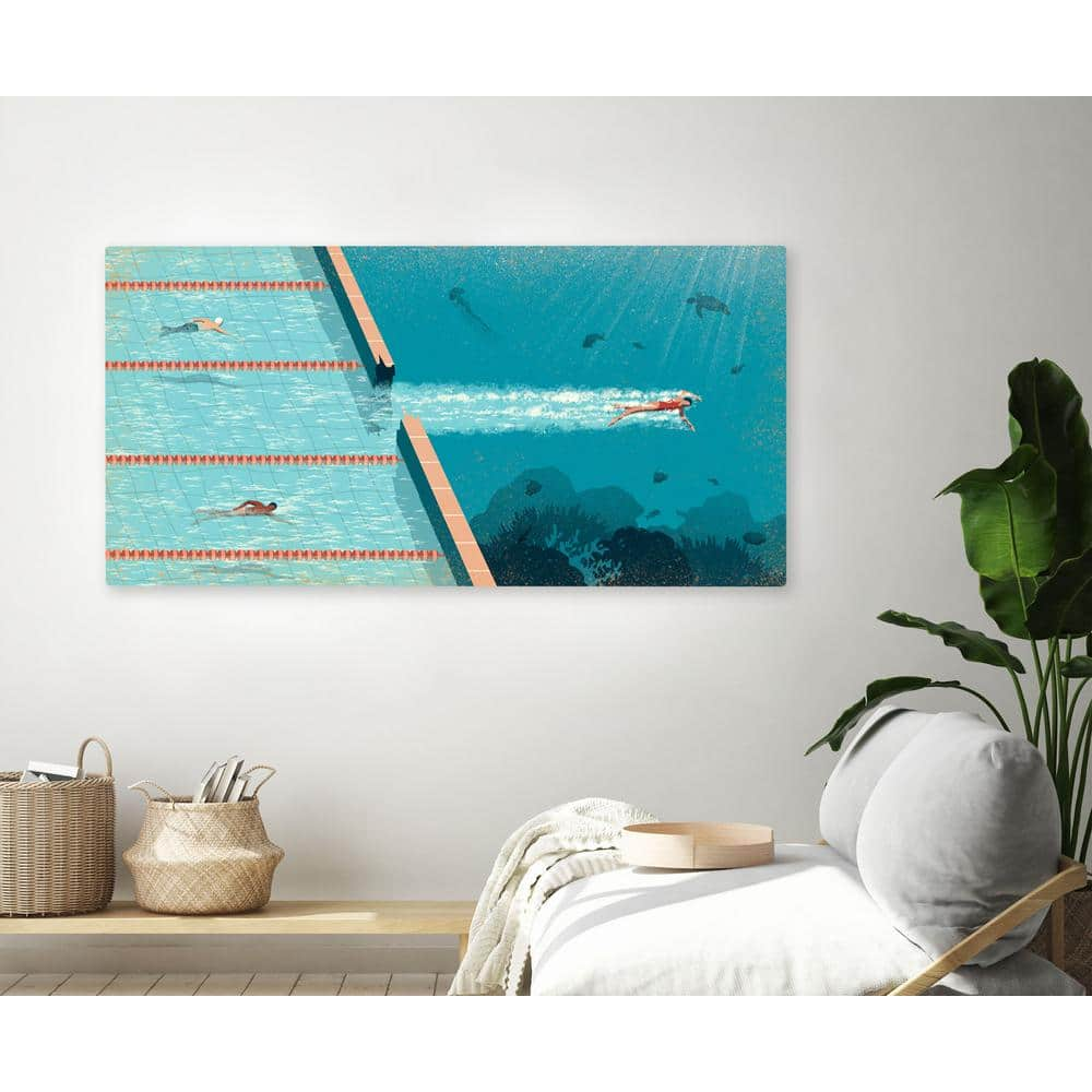 Expand Your Comfort Zone by Davide Bonazzi - Wrapped Canvas Painting Print on Canvas Clicart