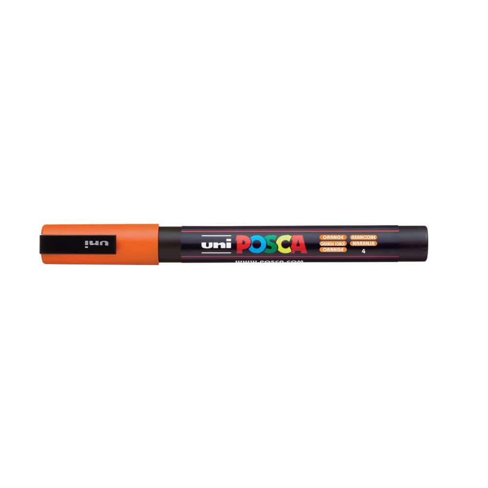 Posca Marker 3M in Orange, Posca Pens for Art Supplies, School Supplies,  Rock Art, Fabric Paint, Fabric Markers, Paint Pen, Art Markers, Posca Paint