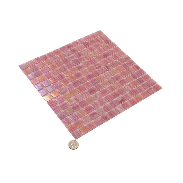 Pretty Pink Piggy 12 inch tile mosaic stepping 2024 stone