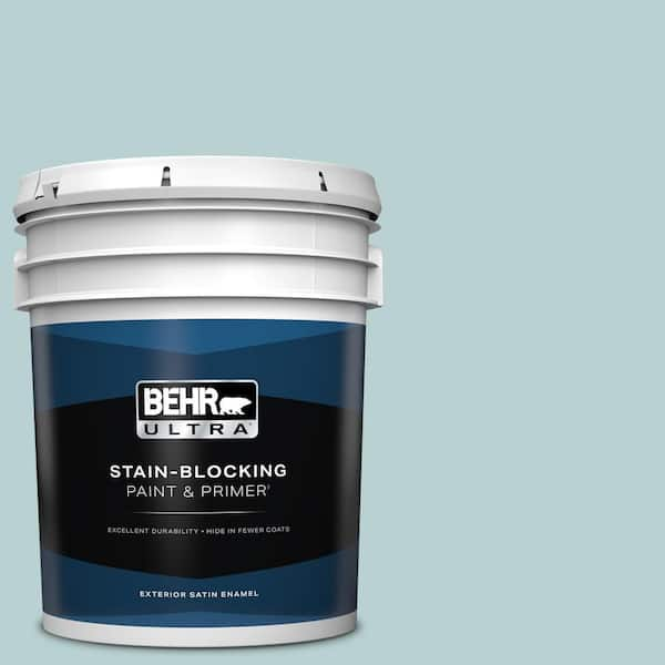 BEHR ULTRA 5 gal. #S440-2 Malaysian Mist Satin Enamel Exterior Paint & Primer