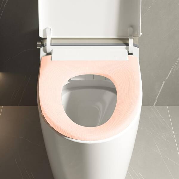 WELLFOR Smart Elongated Bidet Toilet with Foot Sensor & Heated Seat