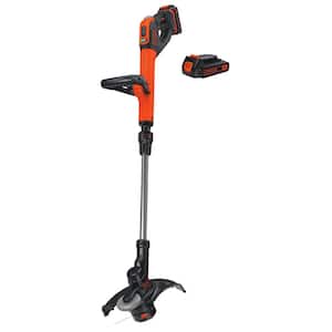 12 in. 20V MAX Lithium-Ion Cordless String Trimmer with (2) 1.5Ah Batteries and Charger Included