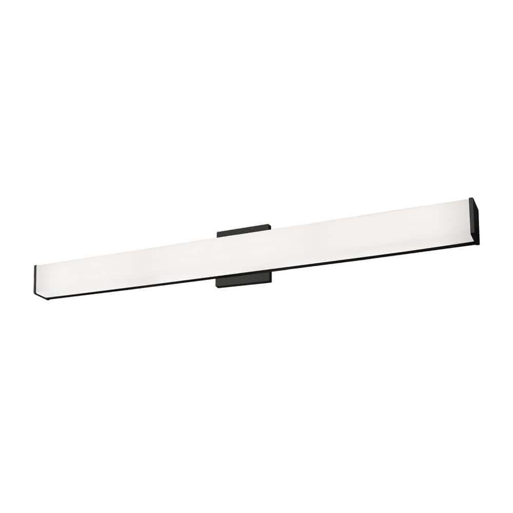 Kuzco Jane 36-in 1 Light 45-Watt Black Integrated LED Vanity Light ...