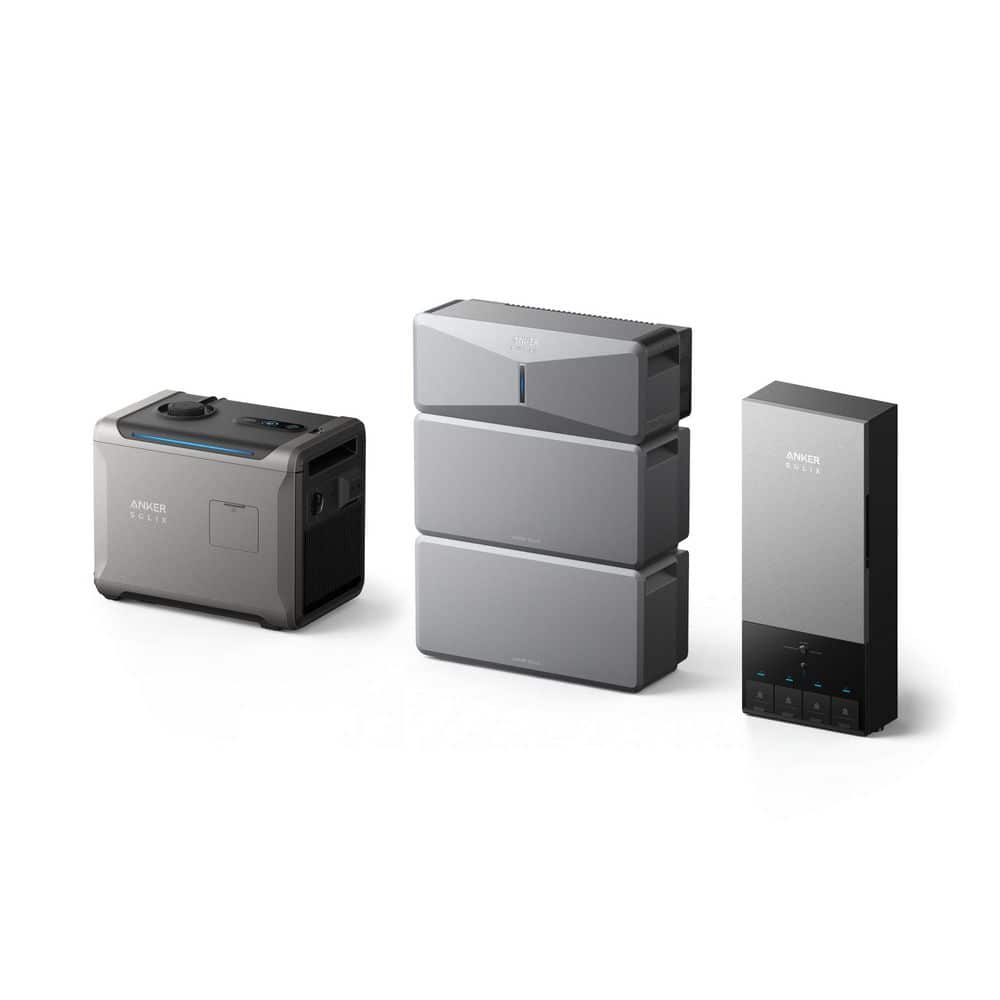 Anker SOLIX E10 Infinite Automatic Backup Kit 12kWh, 7,600-Watt Rated/10kW  Turbo Output, Air-Cooled Whole House Generator AnkerSolix E10-Auto backup2  - The Home Depot