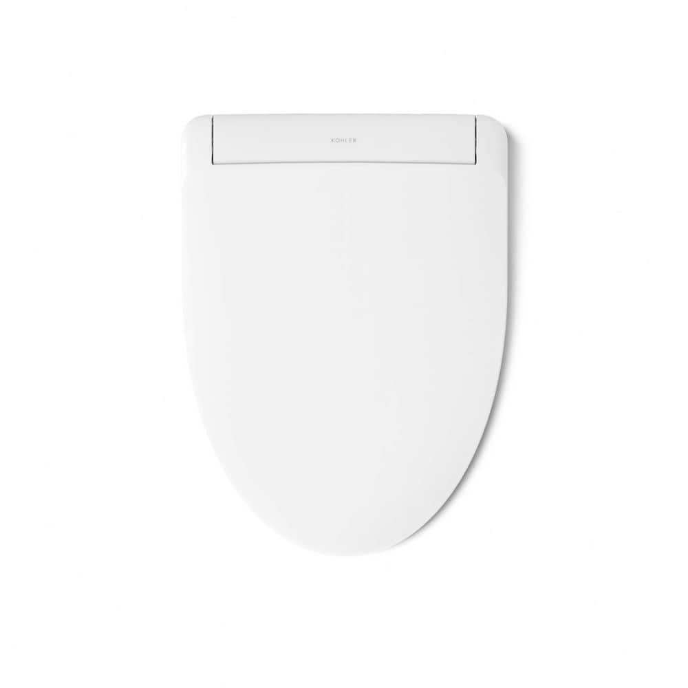 PureWash E930 White Elongated Heated Bidet Toilet Seat with Remote