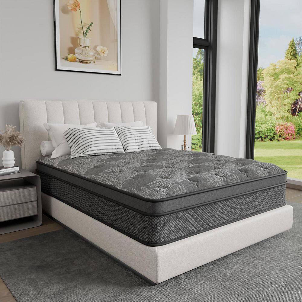 Queen Size 14 in. Firm Hybrid Innerspring Mattress with Gel Memory Foam, Motion Isolation and Reinforced Edge price history on PriceWatchPro