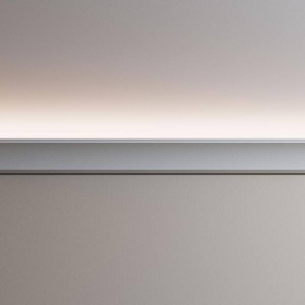 Ekena Millwork Brett 10.25 in. D x 10.875 in. W x 94.5 in. L Polyurethane Crown Moulding