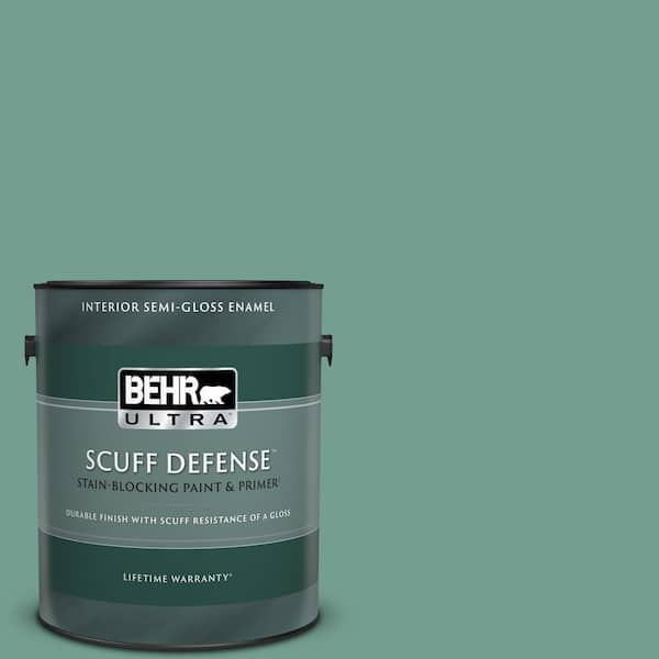 BEHR ULTRA 1 gal. #M430-5 Regal View Extra Durable Semi-Gloss Enamel Interior Paint & Primer