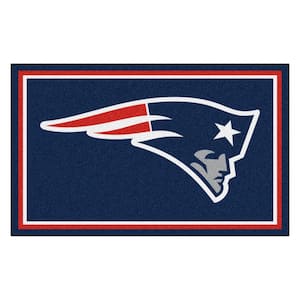 New England Patriots 4 ft. x 6 ft. Area Rug