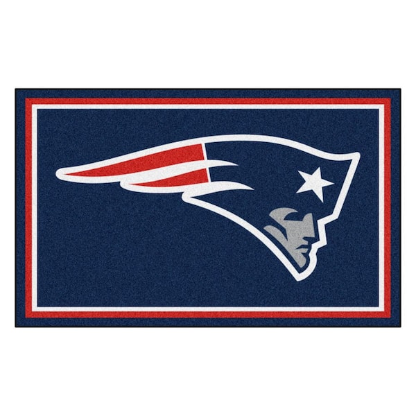 Fanmats New England Patriots 4 Ft X 6, Patriots Area Rug