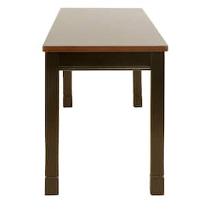 Owingsville Black/Brown Dining Table Bench Without Back 42 in.