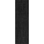 nuLOOM Rigo Chunky Loop Jute Black 3 ft. x 6 ft. Farmhouse Runner Rug  TAJT03C-2606 - The Home Depot