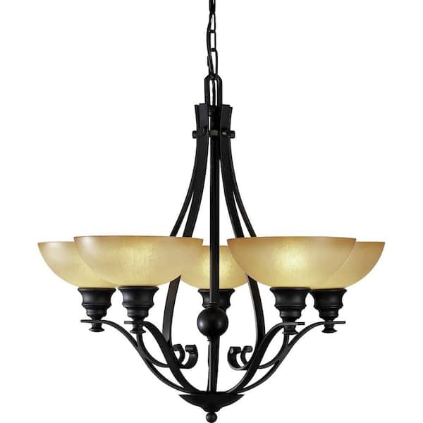 Volume Lighting Rainier 5 Light Foundry Bronze Interior Chandelier V4125 65 Volume Lighting Rainier 5 Light Foundry, Home Depot Bronze 5 Light Chandelier