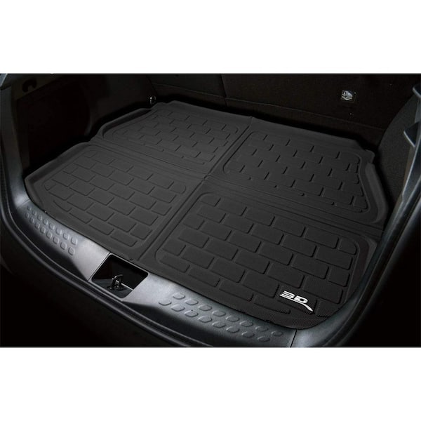 3d Maxpider Kagu Series Precision Custom Fit All-weather Shock Absorbing  Cargo Area Trunk Mat Liner Compatible With 2015-2020 Tesla Model S, Black :  Target